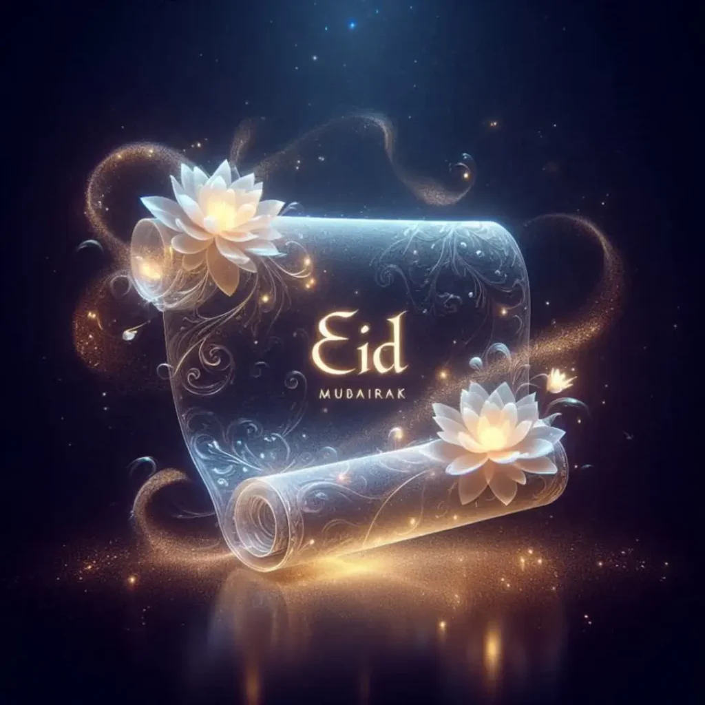 Cute Eid Mubarak DP