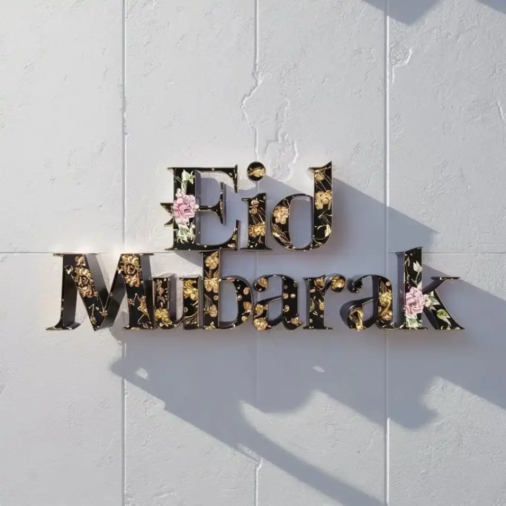 Cute Eid Mubarak DP
