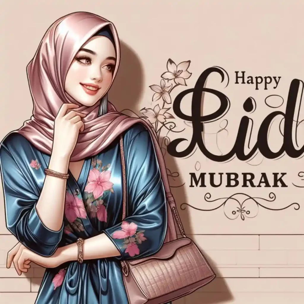 Eid Mubarak DP Girl