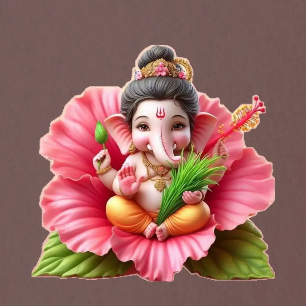Cute Ganesh Ji DP For WhatsApp