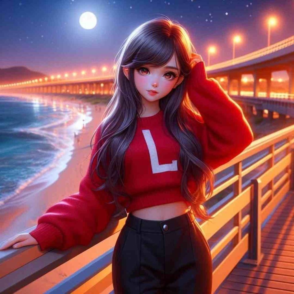 L Name DP For Girl