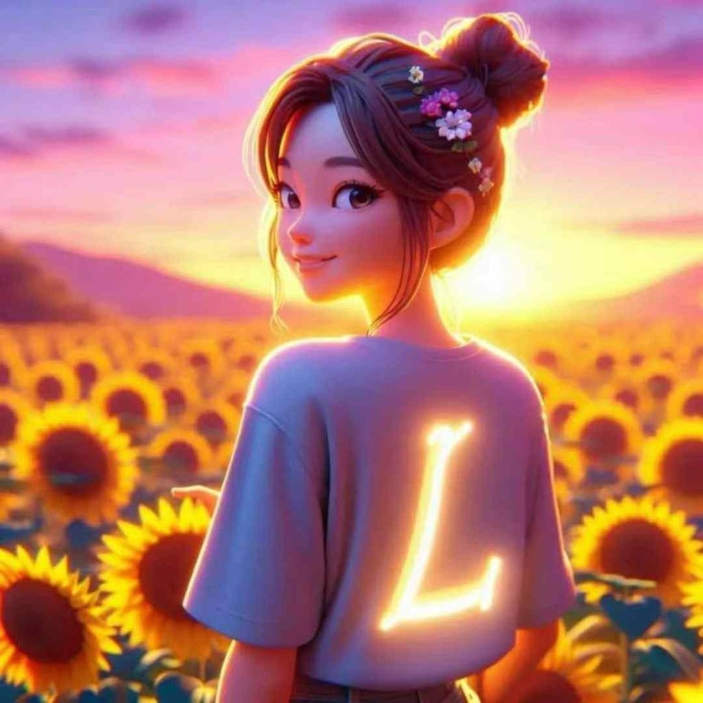 L Name DP For Girl