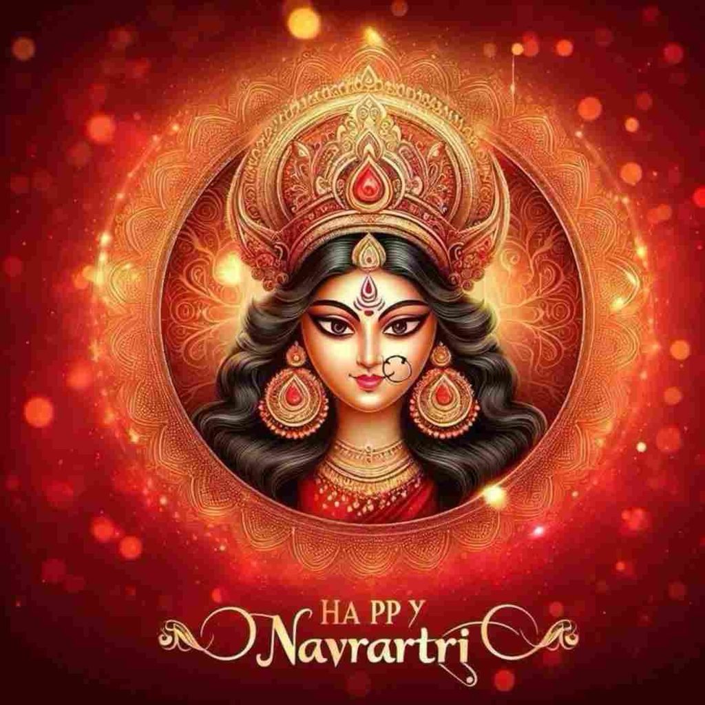 Cute Navratri DP