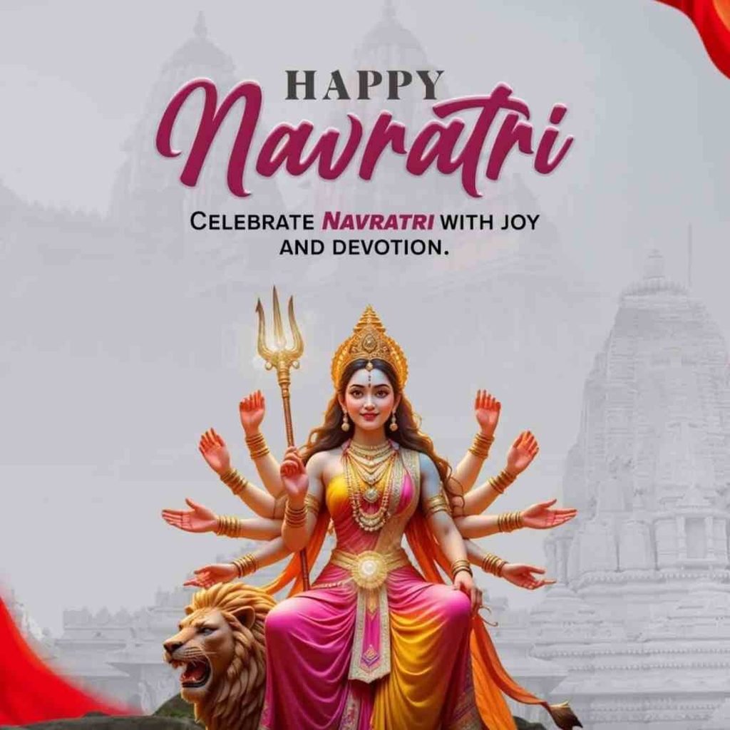 Aesthetic Navratri DP