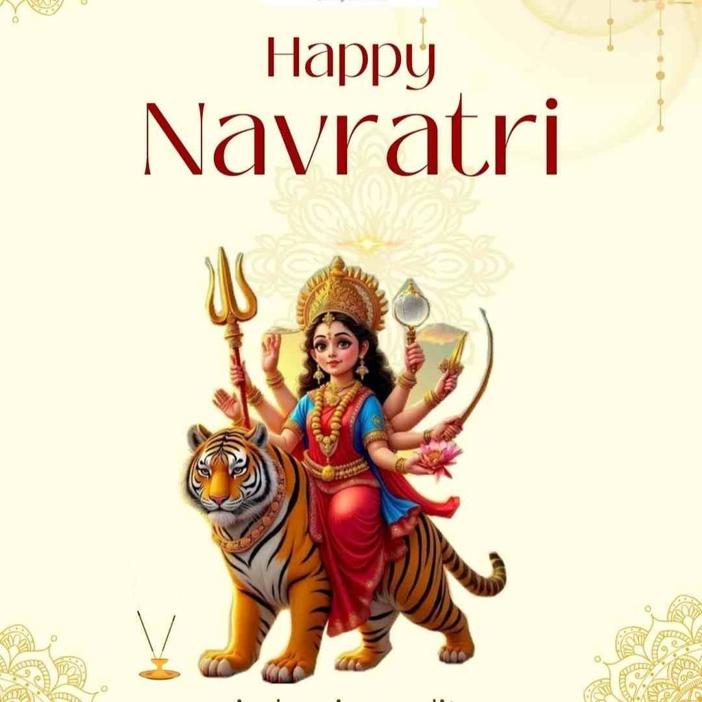 Cute Navratri DP