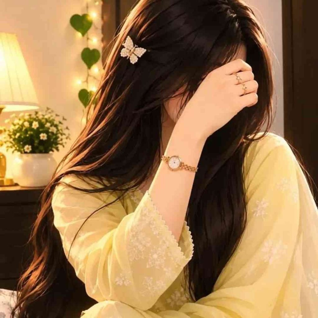 Cute Faceless Girl DP