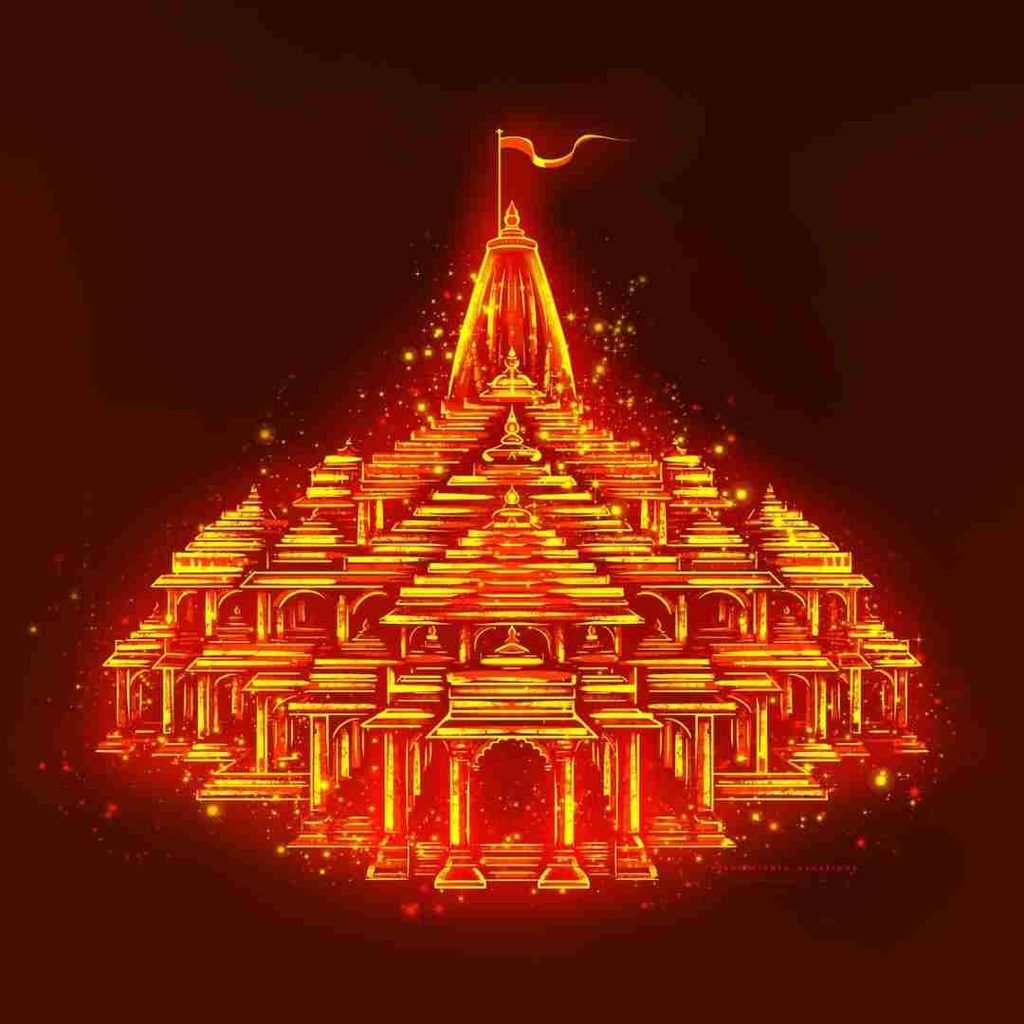 Trending Ram Mandir DP