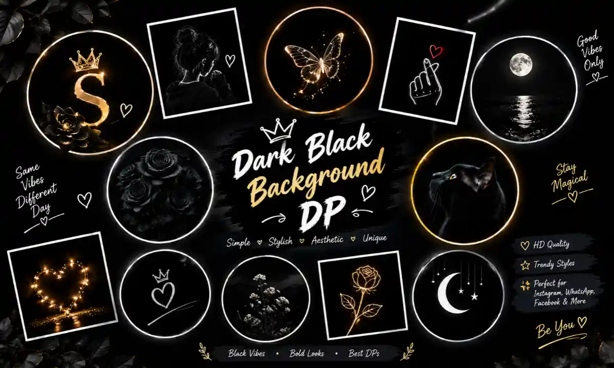 Dark Black Background DP