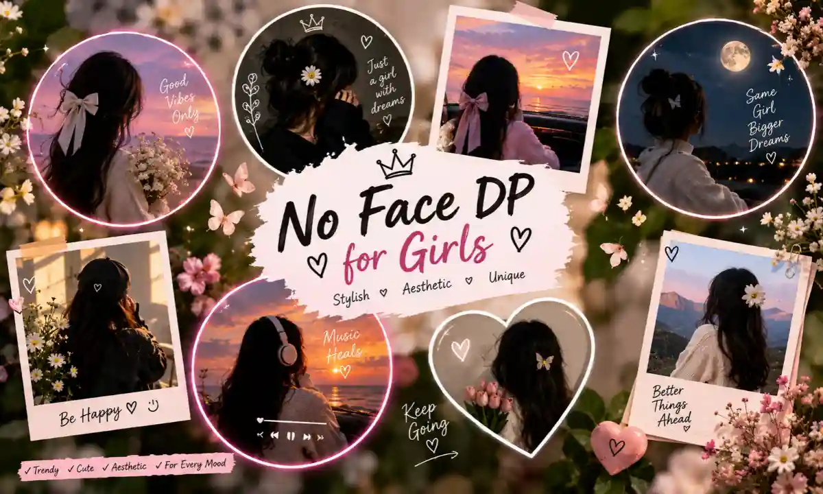 No Face DP for Girls