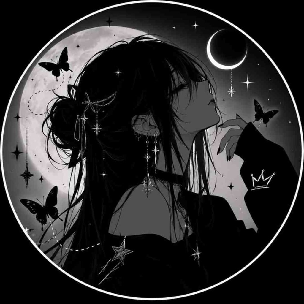 Cool Dark Anime Girl DP