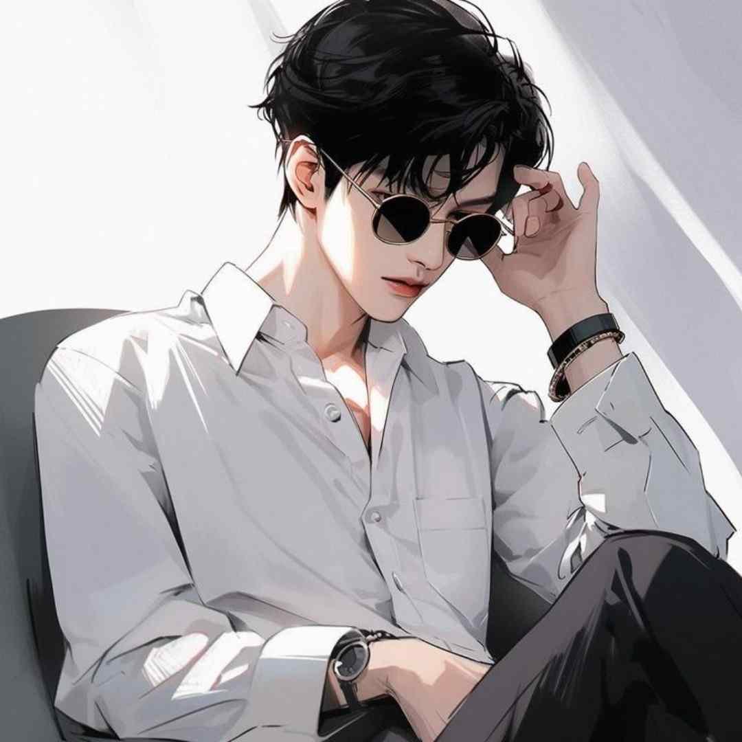 Stylish Attitude Cartoon Boy DP