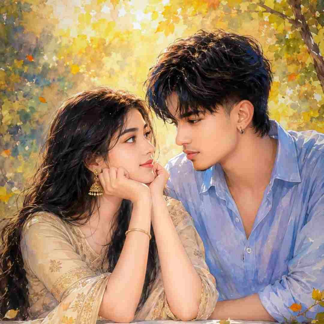 Cute Anime Couple DP For Instagram