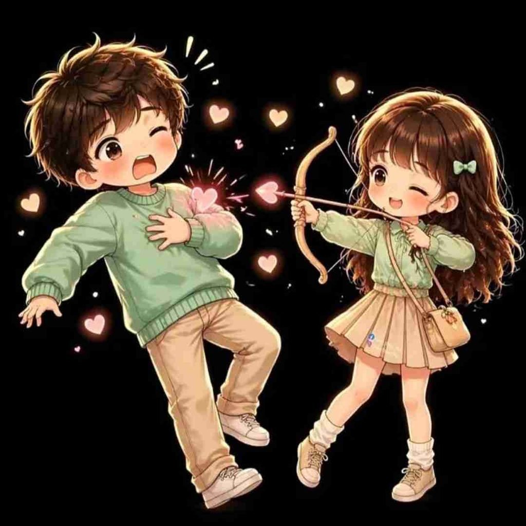 Couple DP for Instagram Cartoon