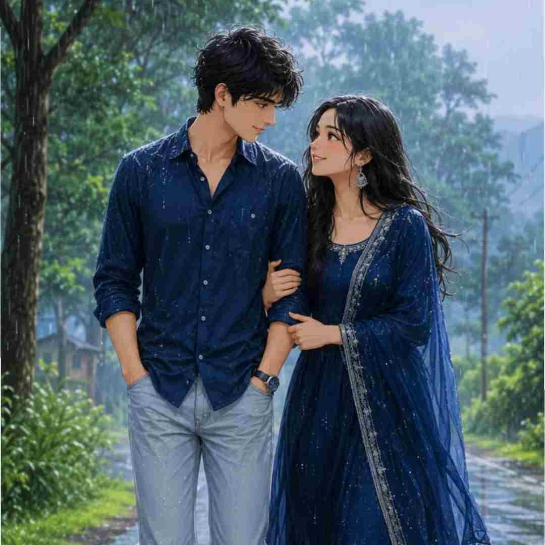 Cute Anime Couple DP For Instagram