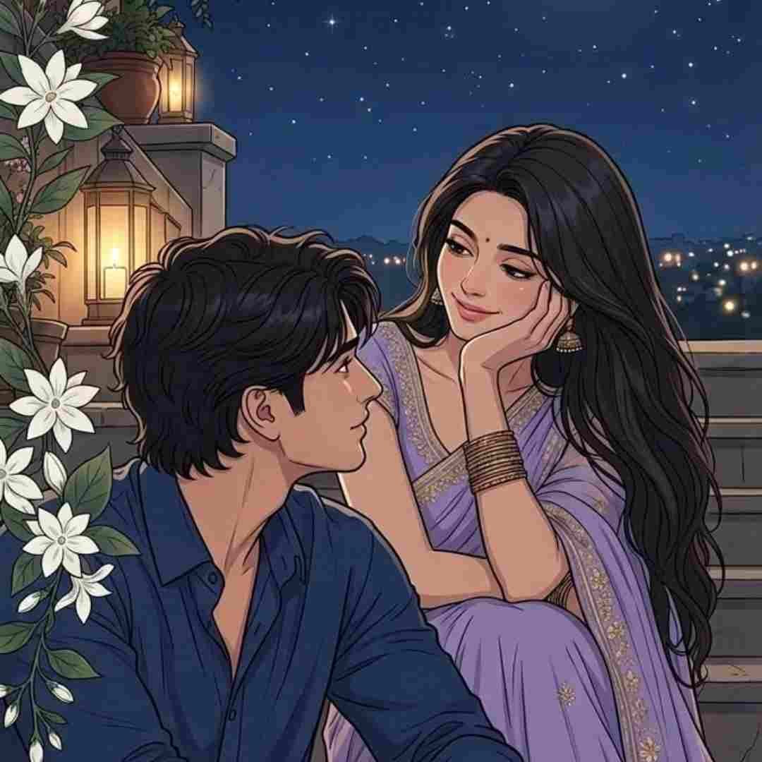 Cute Anime Couple DP For Instagram
