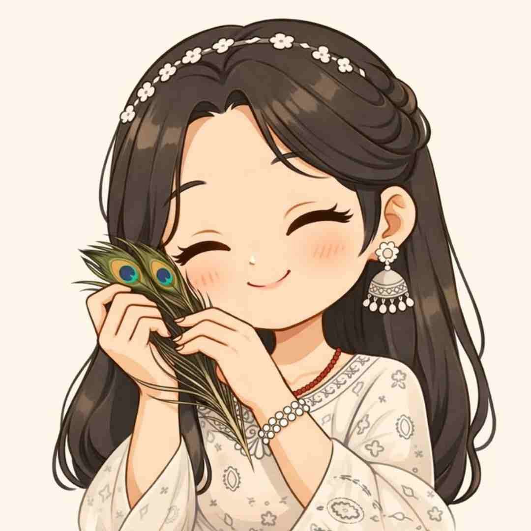 Cute Insta DP Cartoon