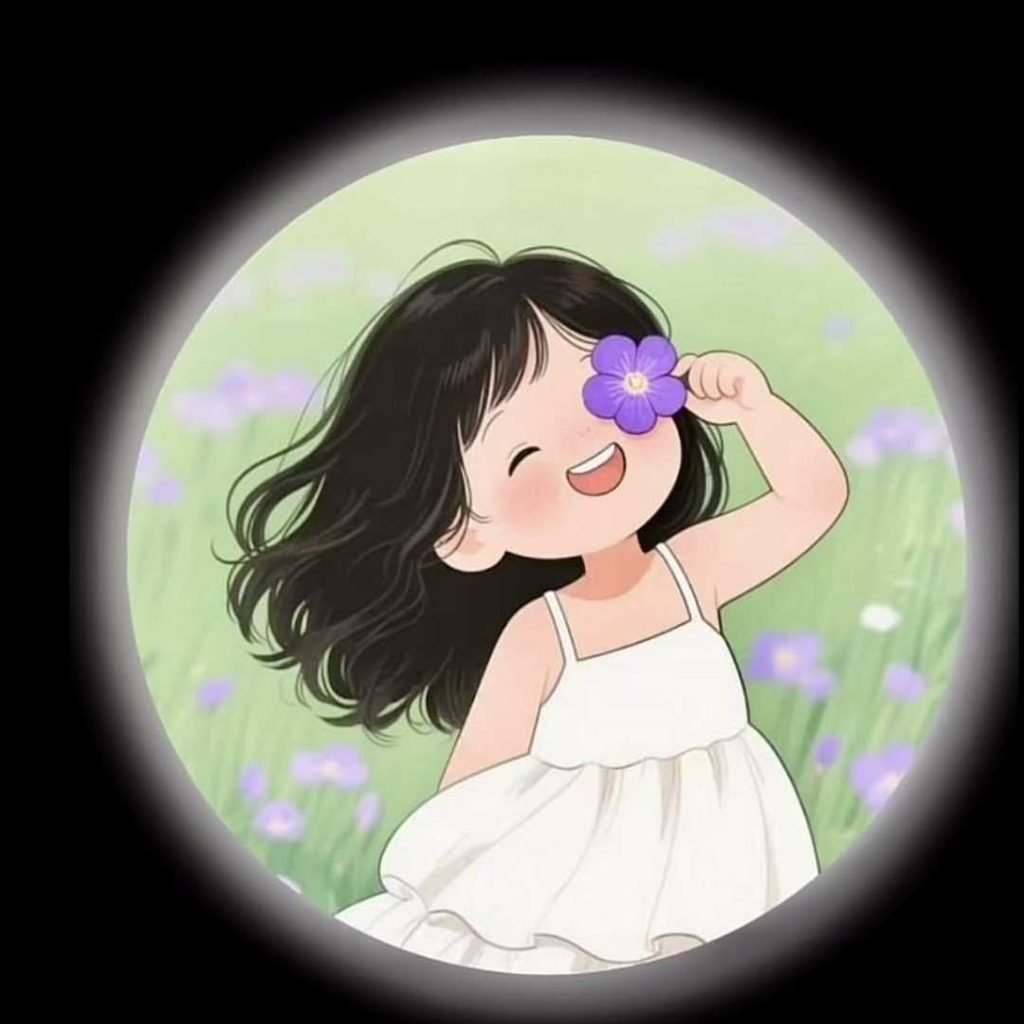 Cute Insta DP Cartoon