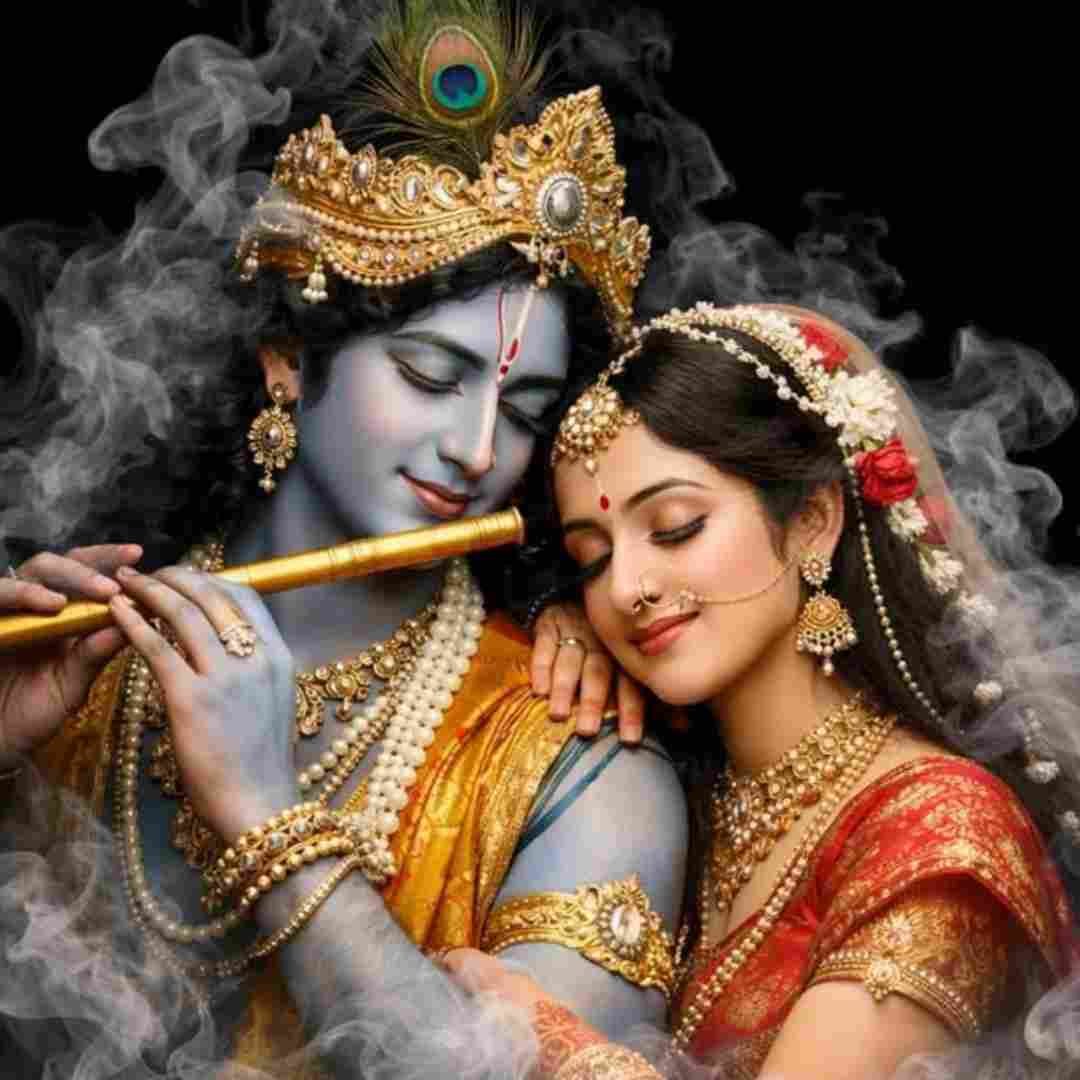 DP Pic Love Romantic Radha Krishna Wallpaper HD