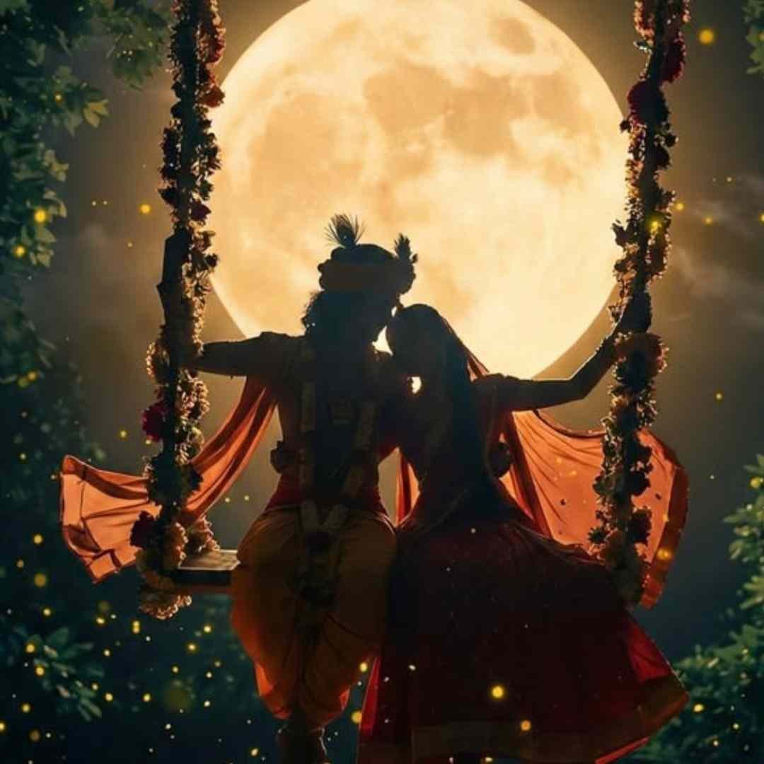 Radha Krishna Love DP
