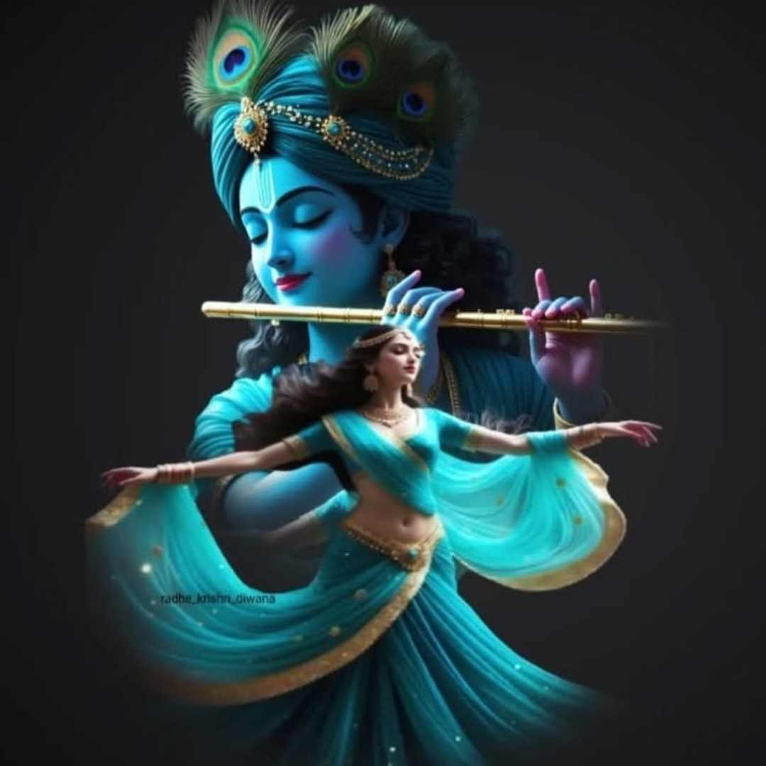 Radha Krishna Love DP