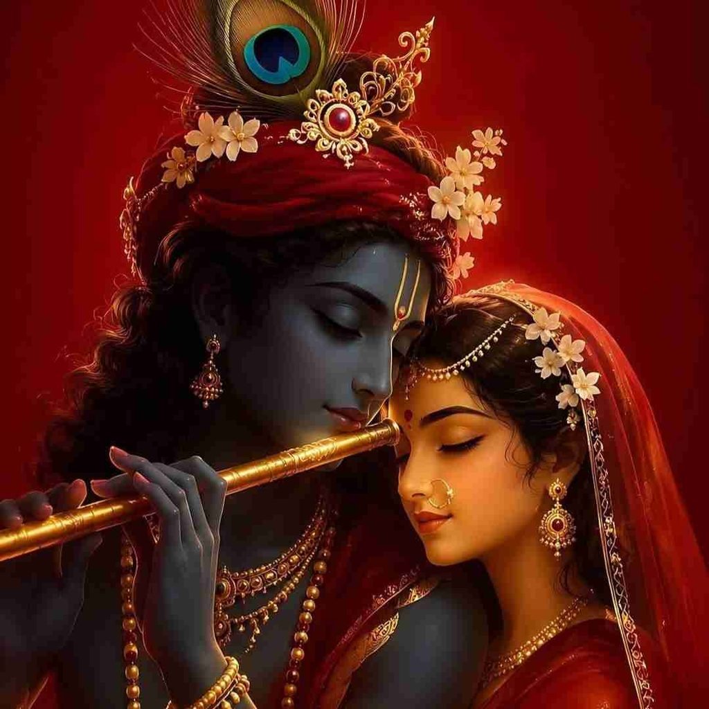 DP Pic Love Romantic Radha Krishna Wallpaper HD