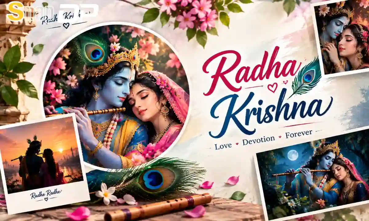 DP Pic Love Romantic Radha Krishna Wallpaper HD