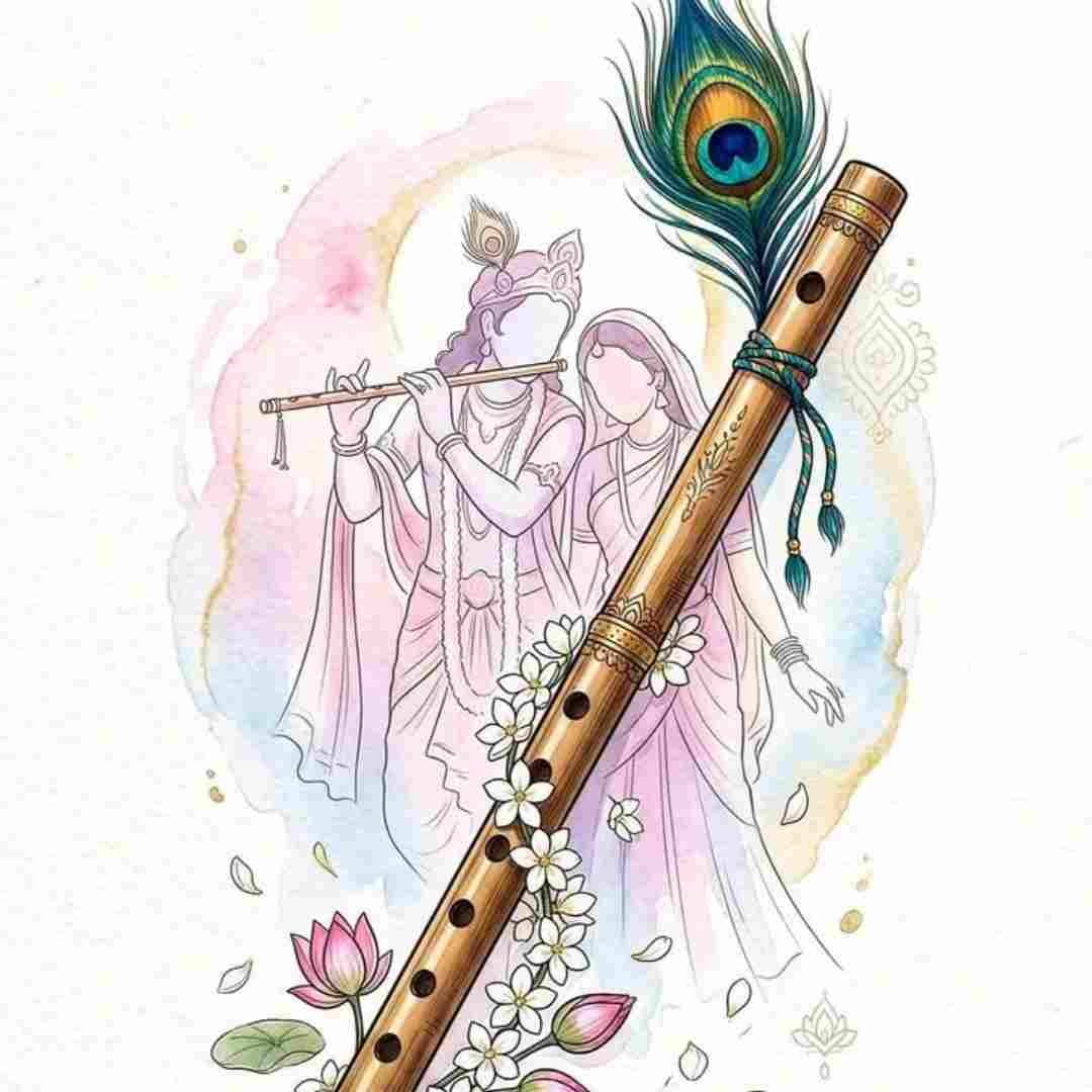 Radha Krishna Wallpaper Mor Pankh DP