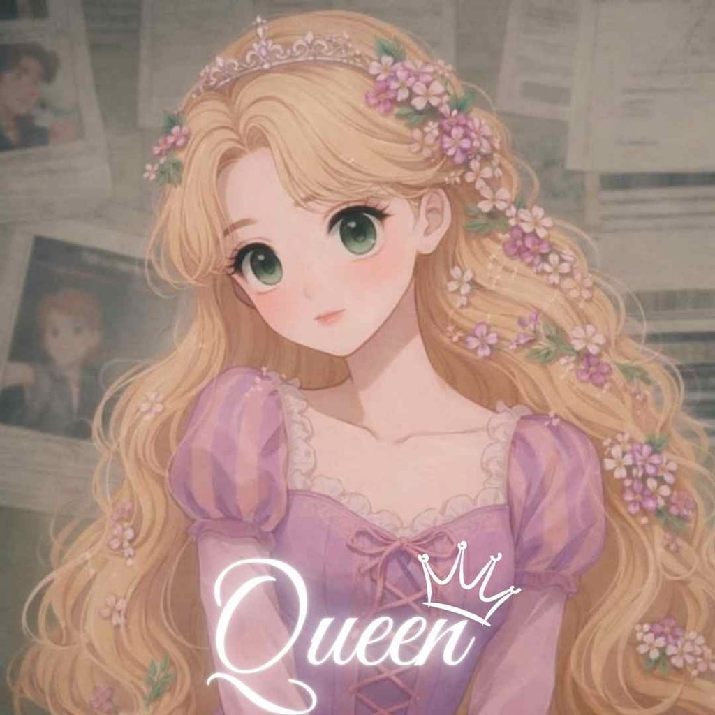 Queen DP for Girls Cartoon