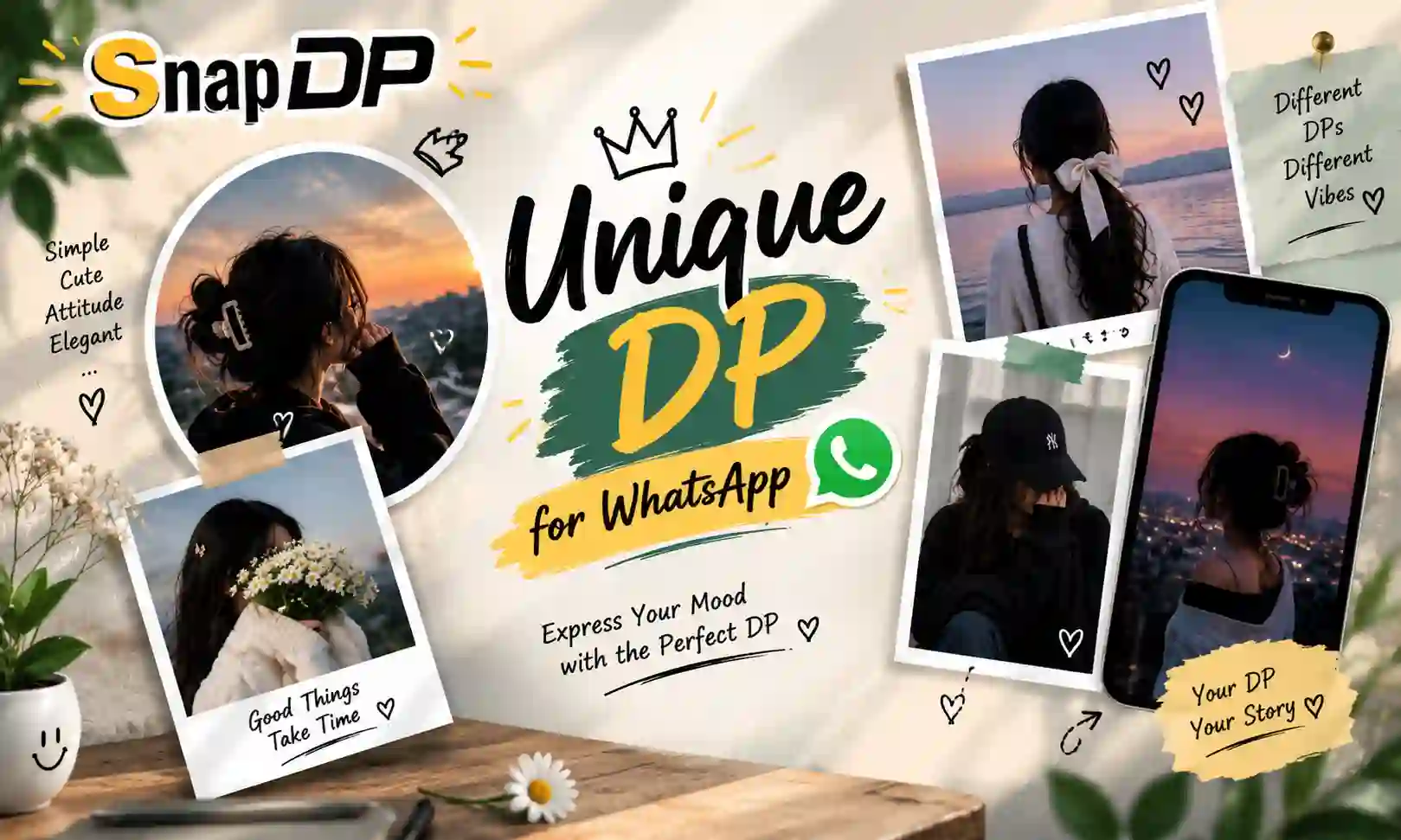Unique DP for WhatsApp